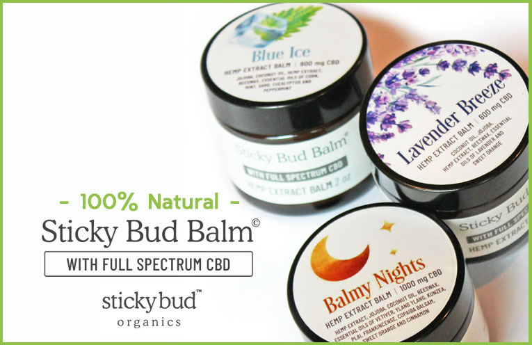 Sticky Bud Balm from Sticky Bud Organics!